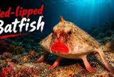 Red-lipped Batfish, Ikan Berbibir Merah dari Galapagos yang Lebih Suka Jalan daripada Berenang