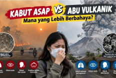 Kabut Asap vs Abu Vulkanik, Mana yang Lebih Berbahaya?