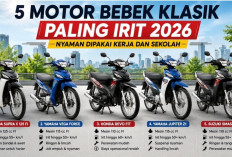 5 Motor Bebek Klasik Paling Irit 2026, Nyaman Dipakai Kerja dan Sekolah