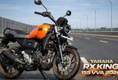 RX King Reborn! Yamaha RX King 155 VVA 2026 Gabungkan Desain Retro dan Mesin Modern
