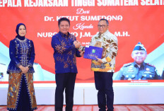 Herman Deru Sambut Kajati Sumsel Baru, Perkuat Penegakan Hukum Humanis