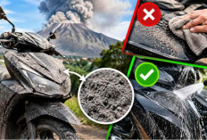 Jangan Langsung Dicuci! Ini Cara Merawat Motor Setelah Terkena Abu Vulkanik agar Tidak Rusak
