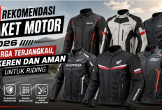 7 Rekomendasi Jaket Motor 2026 Harga Terjangkau, Keren dan Aman untuk Riding
