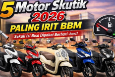 Bukan Cuma Murah! Ini 5 Motor Skutik 2026 yang Paling Irit Bahan Bakar