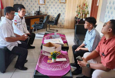 Camat Sembawa Terima Kunjungan BULOG, Bahas Penyaluran Bantuan Pangan Tahun 2026