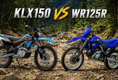 Adu Tangguh Motor Trail: Kawasaki KLX150 vs Yamaha WR125R, Mana Lebih Perkasa di Medan Off-Road?