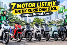 7 Motor Listrik untuk Kurir dan Ojol yang Mengutamakan Baterai Awet