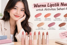 Bikin Wajah Fresh! Ini 7 Warna Lipstik Nude untuk Aktivitas Sehari-hari