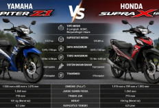 Kompak Irit BBM! Perbandingan Yamaha Jupiter Z1 dan Honda Supra X 125 FI untuk Jalan Menanjak