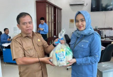 Bank Sumsel Babel Cabang Pangkalan Balai Meriahkan HUT Banyuasin ke-24, Salurkan KSG dan Bagi Sembako