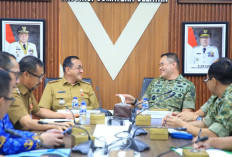 Audiensi dengan TNI: Sekda Sumsel Bahas Strategi Penyelesaian Konflik Tenurial