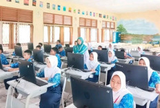 Try Out Asesmen Sumatif Akhir Jenjang di SMPN 2 Banyuasin III Sudah Dilaksanakan