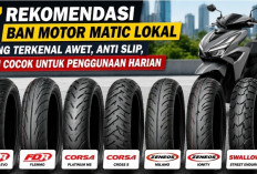 Tak Perlu Merek Impor! Ini 7 Ban Motor Matic Lokal yang Tahan Lama dan Punya Grip Kuat