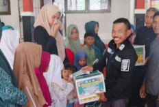 Kepala Desa Purwosari Hadiri Penyerahan Santunan Dhuafa dan Anak Yatim di Kantor Camat Sembawa Sambut Ramadhan