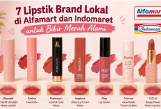 7 Lipstik Brand Lokal di Alfamart dan Indomaret untuk Bibir Merah Alami