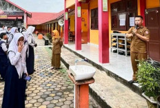SMPN 1 Banyuasin III Melaksanakan Asesmen Sumatif  Berbasis Android