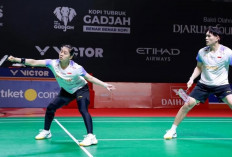 Tersalip 8 Poin Beruntun! Adnan/Indah Sukses Tutup Gim Penentuan dengan Sukses, Lolos ke Perempat Final