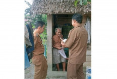 Camat Sembawa Tinjau Langsung Korban Kebakaran di Dusun Lalang, Upayakan Bantuan Cepat untuk Warga Terdampak