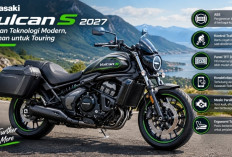 Kawasaki Vulcan S 2027 Hadir dengan Teknologi Modern, Makin Nyaman untuk Touring
