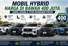 5 Mobil Hybrid Terbaik 2026 di Bawah Rp400 Juta, Irit BBM, Nyaman, dan Penuh Fitur Keselamatan