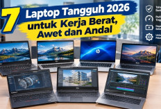 7 Laptop Tangguh 2026 untuk Kerja Berat, Awet dan Andal