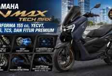 Yamaha NMAX Tech MAX: Performa 155 cc, YECVT, ABS, TCS, dan Fitur Premium